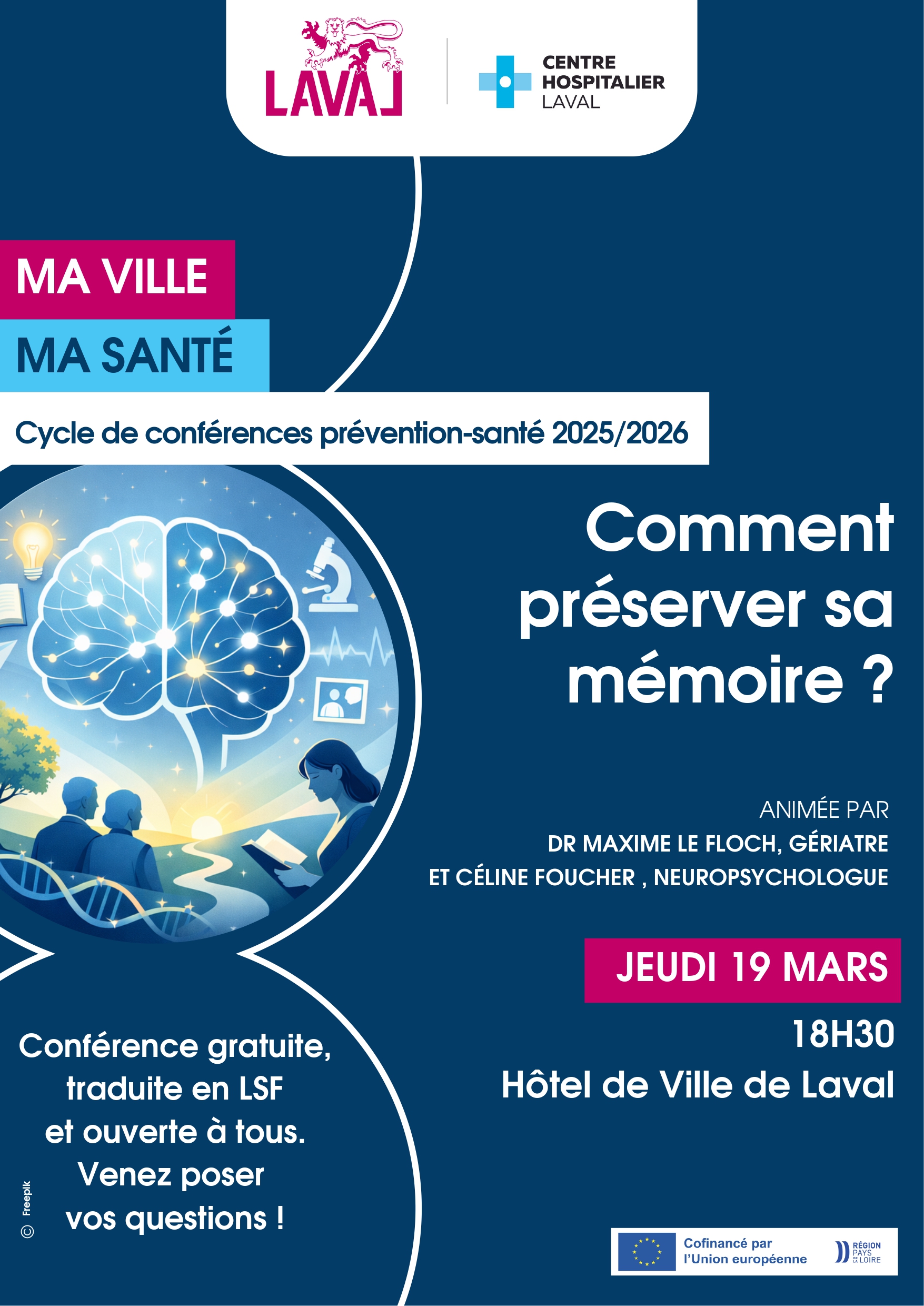 Comment préserver sa mémoire ? Conférence