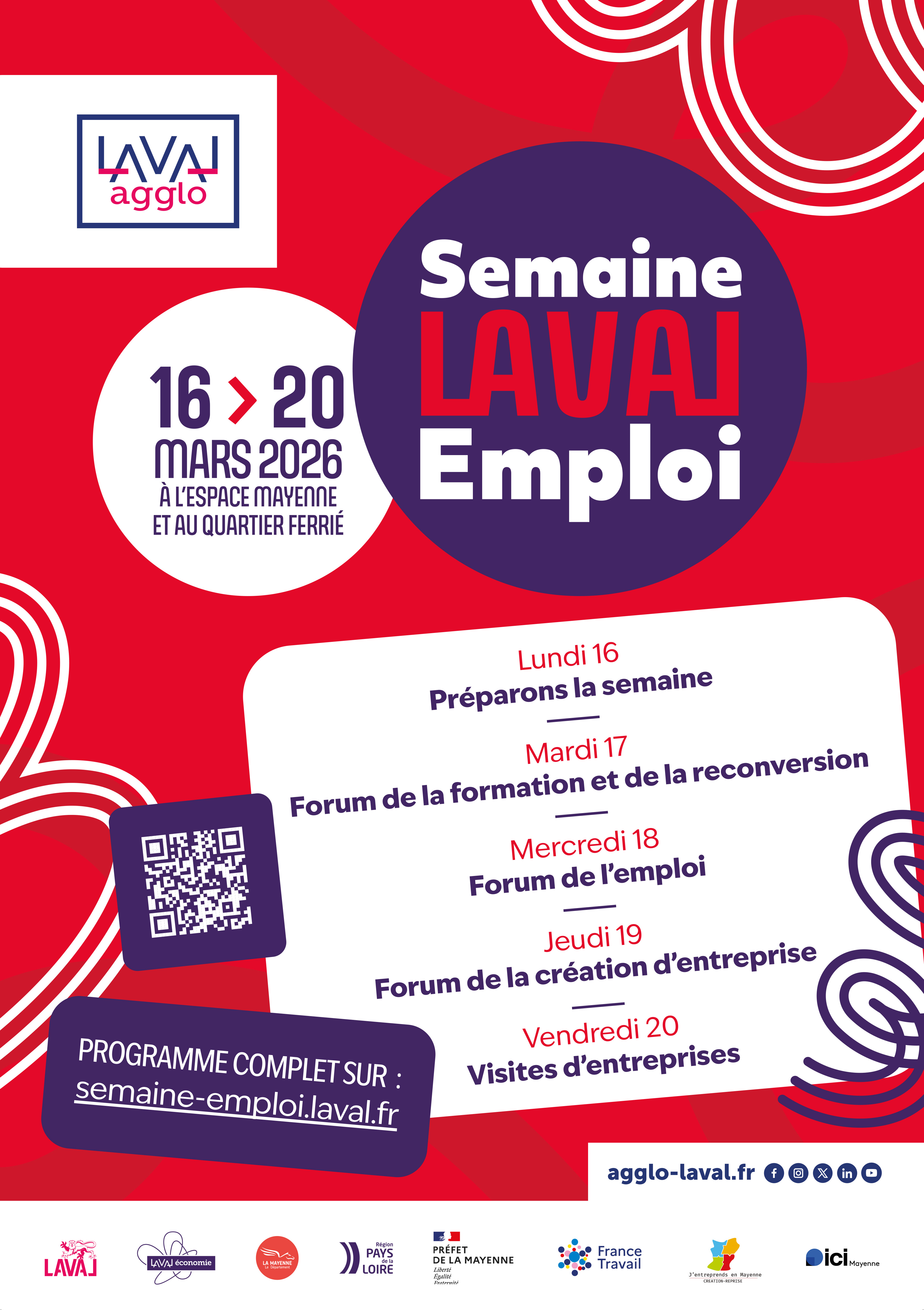 Semaine Laval Emploi du 16 au 20 mars 2026