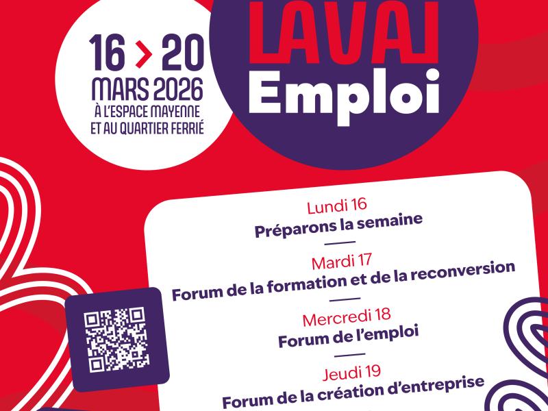 Semaine Laval Emploi du 16 au 20 mars 2026